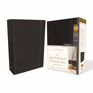 KJV Journal the Word Reference Comfort Print Bible