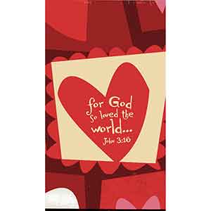 For God So Loved Postcard