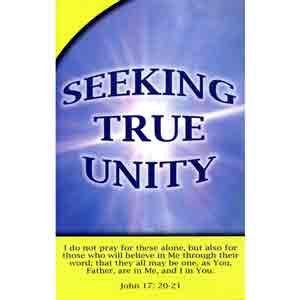 Seeking True Unity