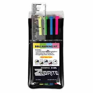 Zebrite Bible Marking Kit