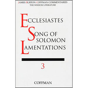 Ecclesiastes, Song of Solomon, Lamentations