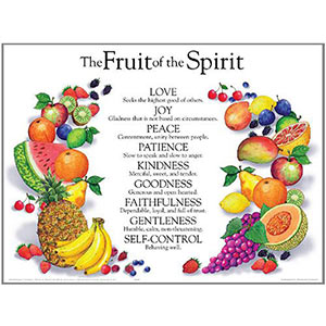 spirit fruit chart