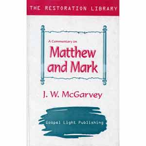 Commentary on Matthew and Mark