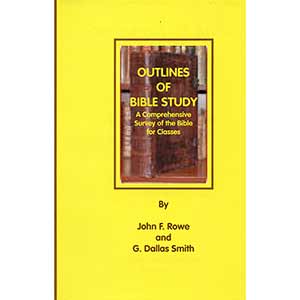Outlines of Bible Study 