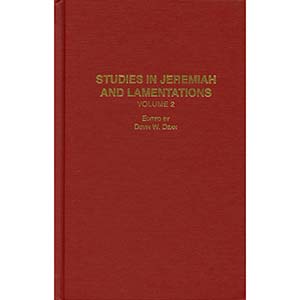 Studies in Jeremiah and Lamentations Vol 2