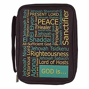 Bible Cover Canvas Large Names of God