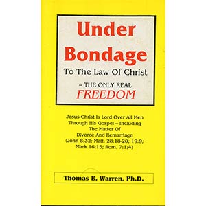 Under Bondage to the Law of Christ 