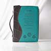 "Hope" LuxLeather Turquoise Bible Cover