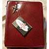 Crimson Truth Red Leather Cover