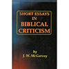 Short Essays in Biblical Criticism