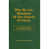 Why We Are Members of the Church of Christ